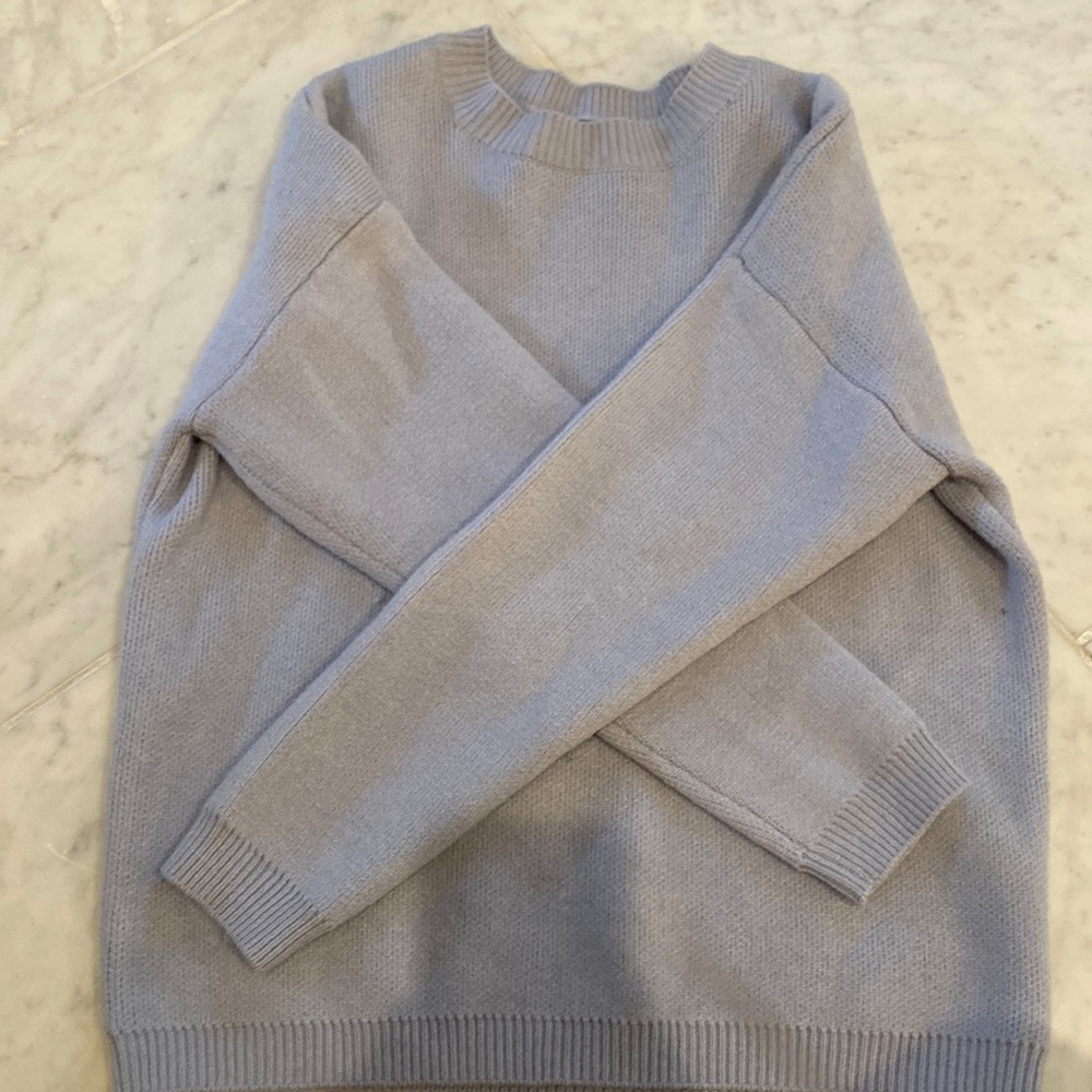 Blue sweater
